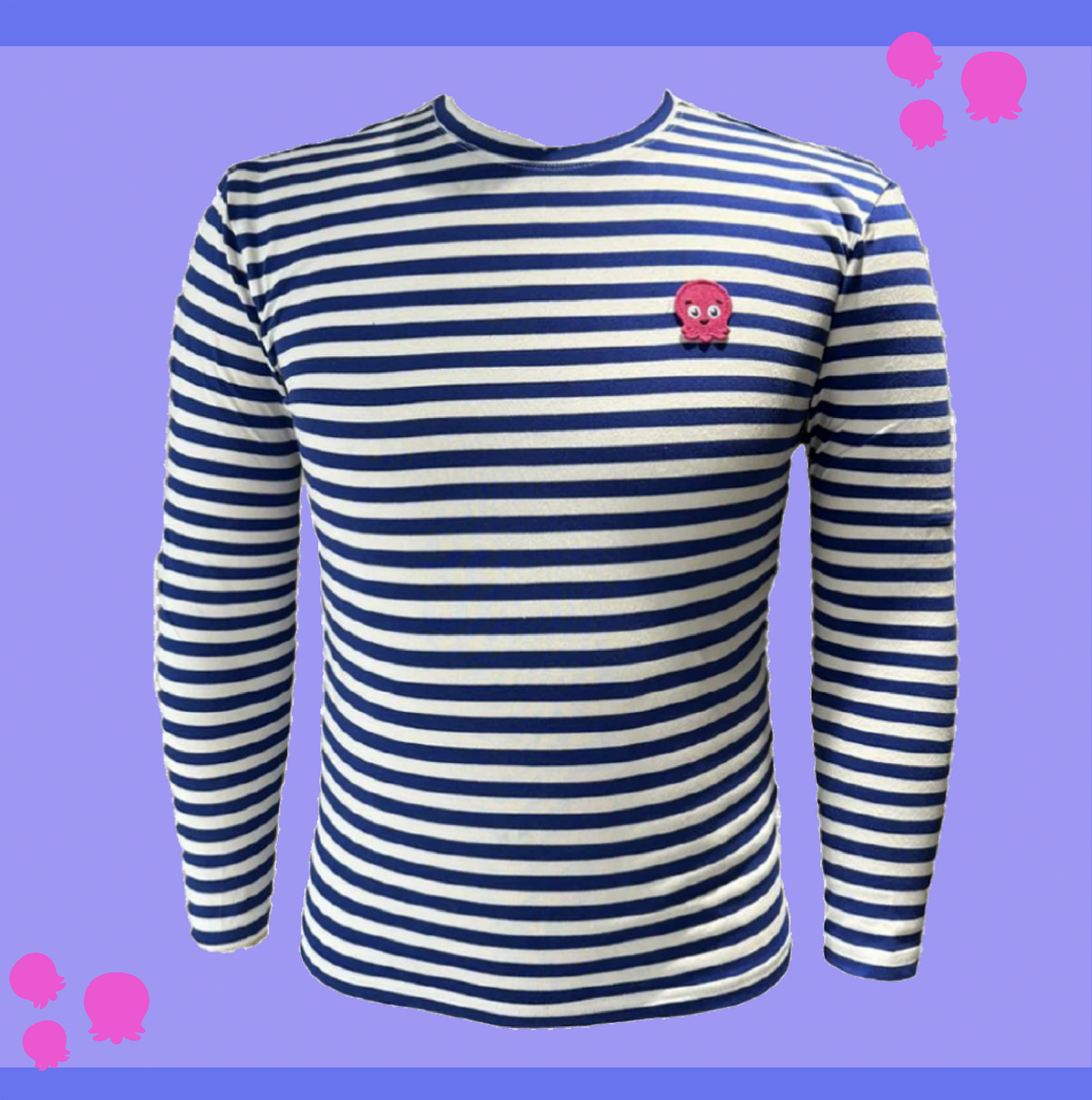 マリンボーダーロングTシャツ