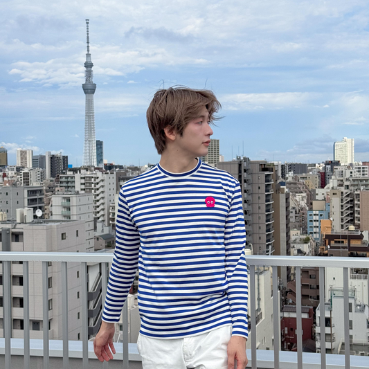 マリンボーダーロングTシャツ ＜入荷まで待ってね＞